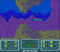 une photo d'Ã©cran de The Hunt For Red October sur Nintendo Super Nes